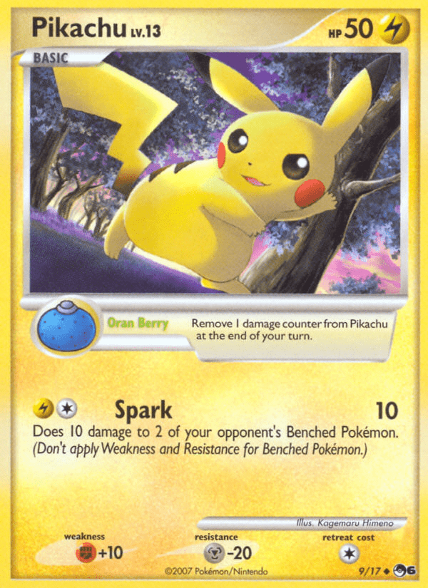 Pikachu (9/17) [POP Series 6] Pokemon Single Pokémon  | Multizone: Comics And Games