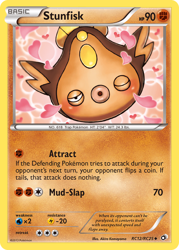 Stunfisk (RC12/RC25) [Black & White: Legendary Treasures] Pokemon Single Pokémon  | Multizone: Comics And Games
