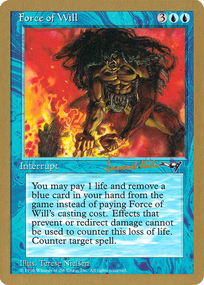 Force of Will (Janosch Kuhn) [World Championship Decks 1997] MTG Single Magic: The Gathering  | Multizone: Comics And Games