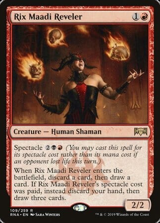 Rix Maadi Reveler [Ravnica Allegiance] MTG Single Magic: The Gathering  | Multizone: Comics And Games