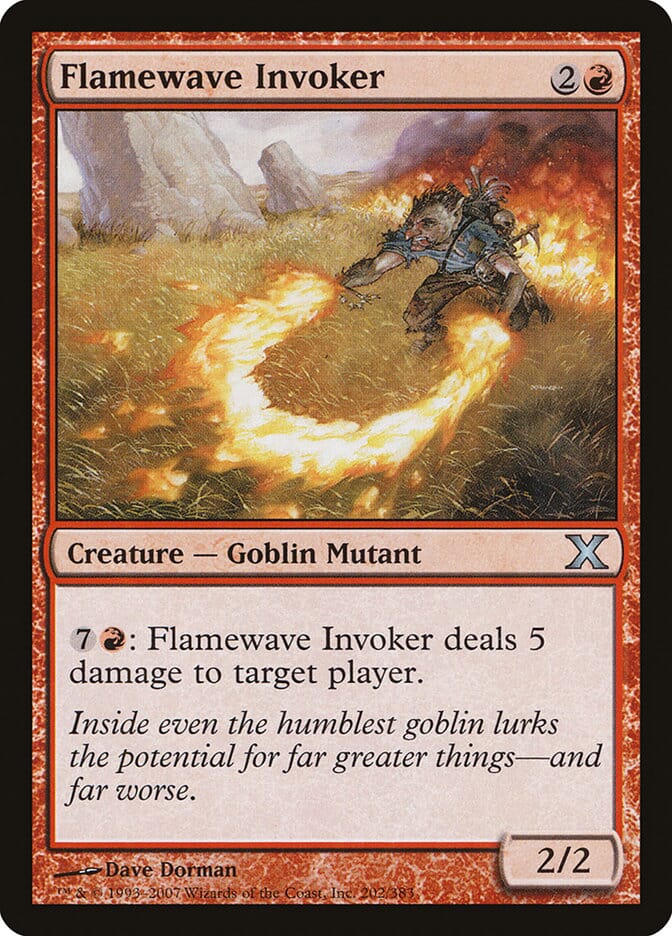 Flamewave Invoker [Tenth Edition] MTG Single Magic: The Gathering  | Multizone: Comics And Games