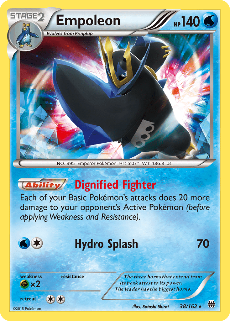 Empoleon (38/162) [XY: BREAKthrough] Pokemon Single Pokémon  | Multizone: Comics And Games