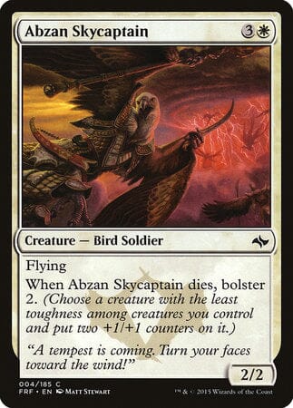 Abzan Skycaptain [Fate Reforged] MTG Single Magic: The Gathering  | Multizone: Comics And Games