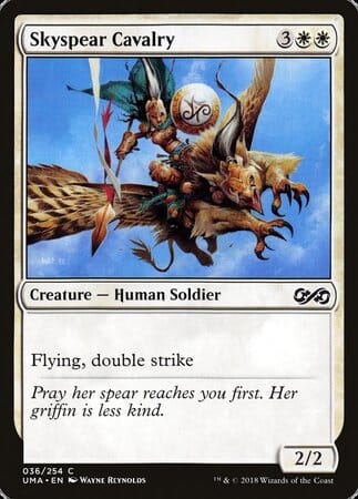 Skyspear Cavalry [Ultimate Masters] MTG Single Magic: The Gathering  | Multizone: Comics And Games