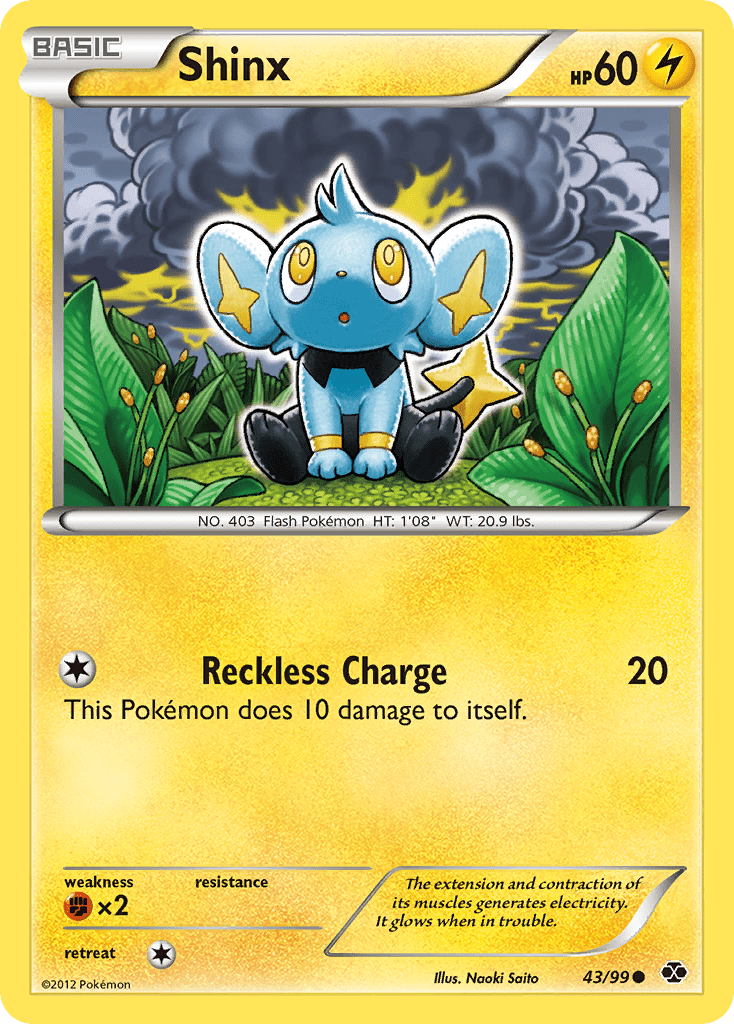 Shinx (43/99) [Black & White: Next Destinies] Pokemon Single Pokémon  | Multizone: Comics And Games