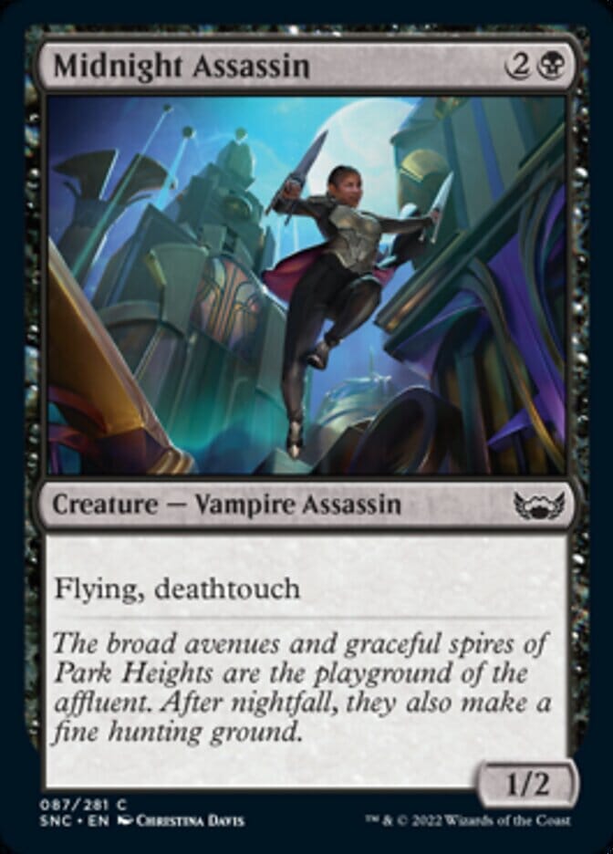 Midnight Assassin [Streets of New Capenna] MTG Single Magic: The Gathering  | Multizone: Comics And Games