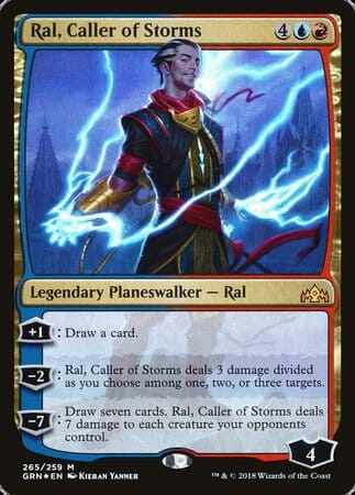 Ral, Caller of Storms [Guilds of Ravnica] MTG Single Magic: The Gathering  | Multizone: Comics And Games