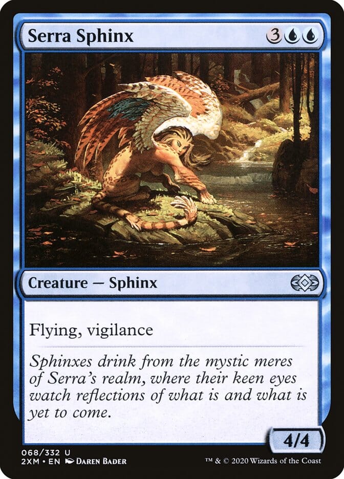 Serra Sphinx [Double Masters] MTG Single Magic: The Gathering  | Multizone: Comics And Games