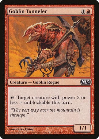 Goblin Tunneler [Magic 2012] MTG Single Magic: The Gathering  | Multizone: Comics And Games