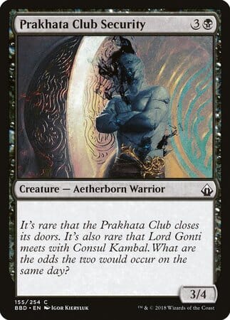 Prakhata Club Security [Battlebond] MTG Single Magic: The Gathering  | Multizone: Comics And Games