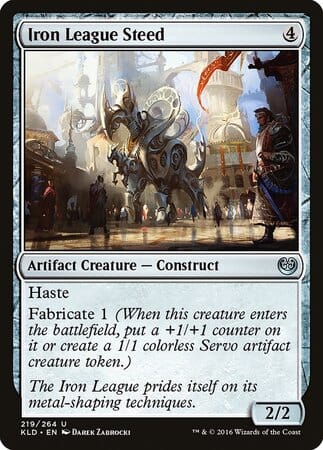 Iron League Steed [Kaladesh] MTG Single Magic: The Gathering  | Multizone: Comics And Games