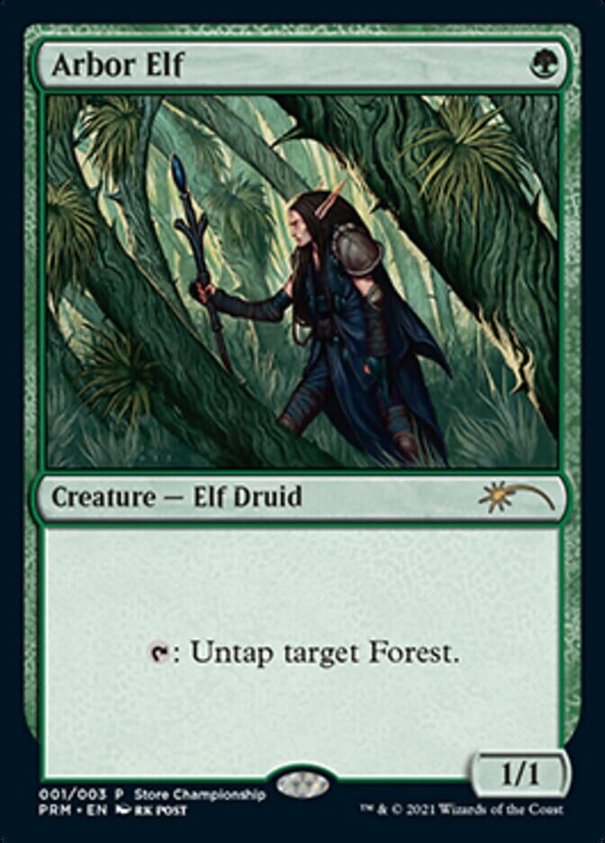 Arbor Elf [Wizards Play Network 2021] MTG Single Magic: The Gathering  | Multizone: Comics And Games