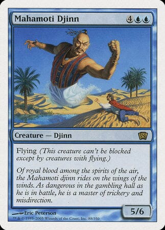 Mahamoti Djinn [Eighth Edition] MTG Single Magic: The Gathering  | Multizone: Comics And Games