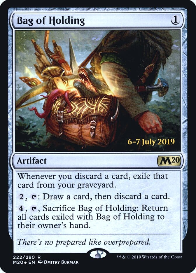 Bag of Holding [Core Set 2020 Prerelease Promos] MTG Single Magic: The Gathering  | Multizone: Comics And Games