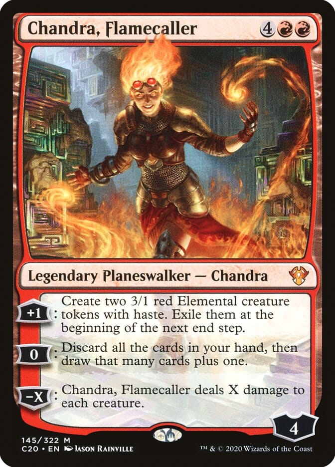 Chandra, Flamecaller [Commander 2020] MTG Single Magic: The Gathering  | Multizone: Comics And Games