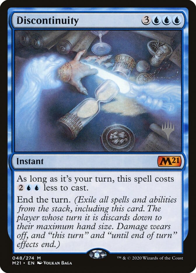 Discontinuity (Promo Pack) [Core Set 2021 Promos] MTG Single Magic: The Gathering  | Multizone: Comics And Games