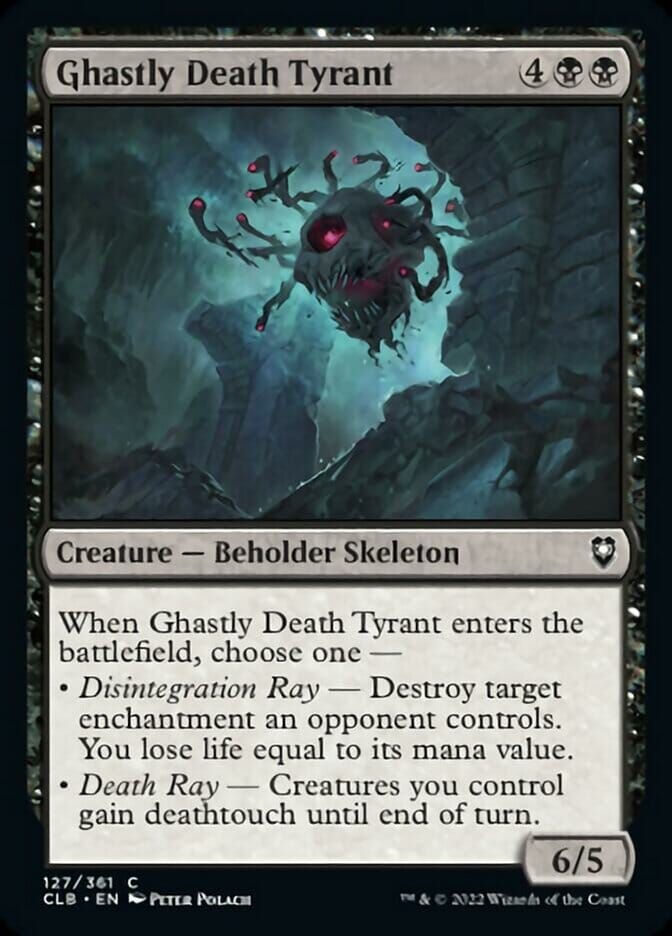 Ghastly Death Tyrant [Commander Legends: Battle for Baldur's Gate] MTG Single Magic: The Gathering  | Multizone: Comics And Games