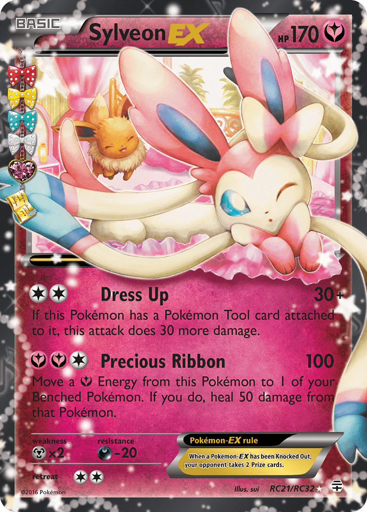 Sylveon EX (RC21/RC32) [XY: Generations] Pokemon Single Pokémon  | Multizone: Comics And Games