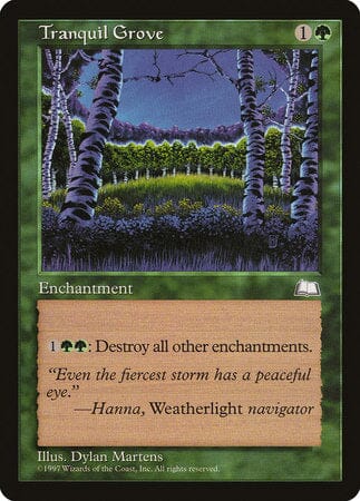 Tranquil Grove [Weatherlight] MTG Single Magic: The Gathering  | Multizone: Comics And Games