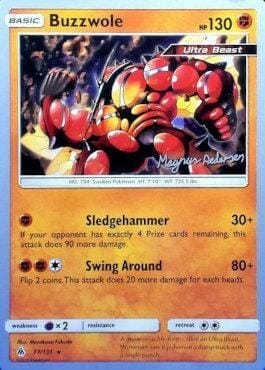Buzzwole (77/131) (Garbanette - Magnus Pedersen) [World Championships 2018] Pokemon Single Pokémon  | Multizone: Comics And Games