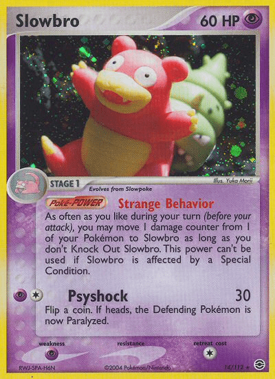 Slowbro (14/112) [EX: FireRed & LeafGreen] Pokemon Single Pokémon  | Multizone: Comics And Games