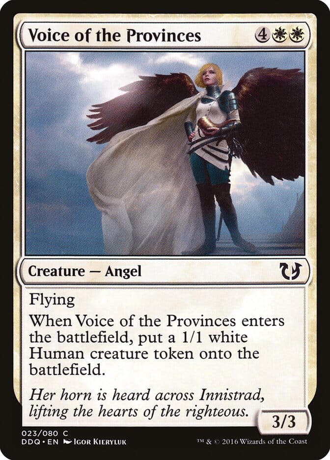 Voice of the Provinces [Duel Decks: Blessed vs. Cursed] MTG Single Magic: The Gathering  | Multizone: Comics And Games