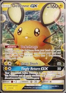 Dedenne GX (57/214) (Perfection - Henry Brand) [World Championships 2019] Pokemon Single Pokémon  | Multizone: Comics And Games
