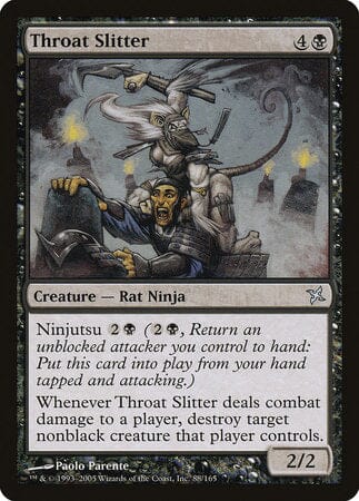 Throat Slitter [Betrayers of Kamigawa] MTG Single Magic: The Gathering  | Multizone: Comics And Games