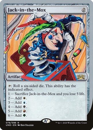 Jack-in-the-Mox [Unsanctioned] MTG Single Magic: The Gathering  | Multizone: Comics And Games