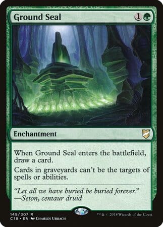 Ground Seal [Commander 2018] MTG Single Magic: The Gathering  | Multizone: Comics And Games