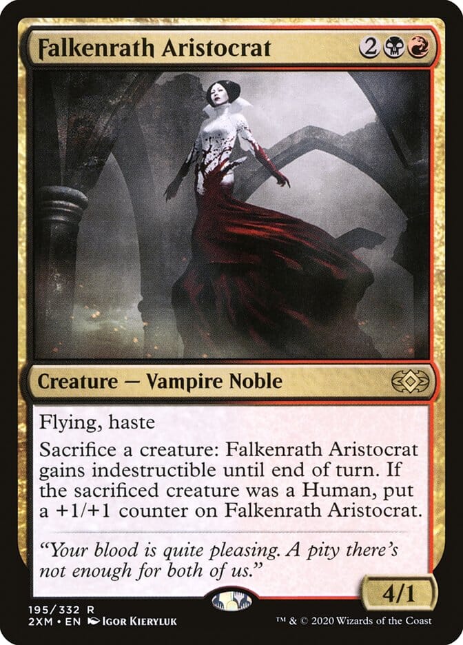 Falkenrath Aristocrat [Double Masters] MTG Single Magic: The Gathering  | Multizone: Comics And Games