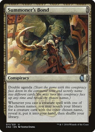 Summoner's Bond [Conspiracy: Take the Crown] MTG Single Magic: The Gathering  | Multizone: Comics And Games