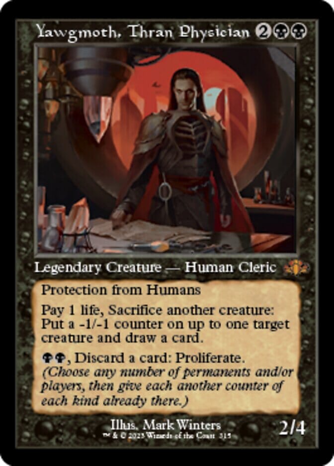 Yawgmoth, Thran Physician (Retro) [Dominaria Remastered] MTG Single Magic: The Gathering  | Multizone: Comics And Games