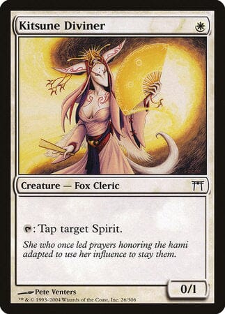 Kitsune Diviner [Champions of Kamigawa] MTG Single Magic: The Gathering  | Multizone: Comics And Games