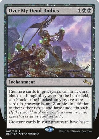Over My Dead Bodies [Unstable] MTG Single Magic: The Gathering  | Multizone: Comics And Games
