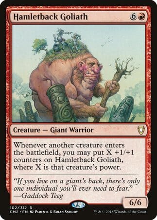 Hamletback Goliath [Commander Anthology Volume II] MTG Single Magic: The Gathering  | Multizone: Comics And Games