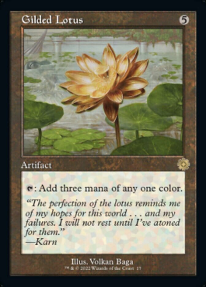 Gilded Lotus (Retro) [The Brothers' War Retro Artifacts] MTG Single Magic: The Gathering  | Multizone: Comics And Games