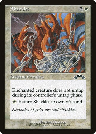 Shackles [Exodus] MTG Single Magic: The Gathering  | Multizone: Comics And Games