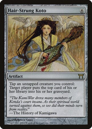 Hair-Strung Koto [Champions of Kamigawa] MTG Single Magic: The Gathering  | Multizone: Comics And Games