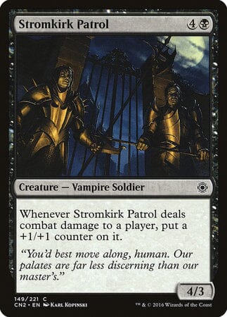 Stromkirk Patrol [Conspiracy: Take the Crown] MTG Single Magic: The Gathering  | Multizone: Comics And Games