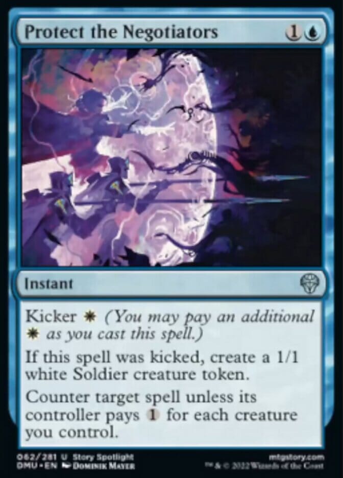 Protect the Negotiators [Dominaria United] MTG Single Magic: The Gathering  | Multizone: Comics And Games