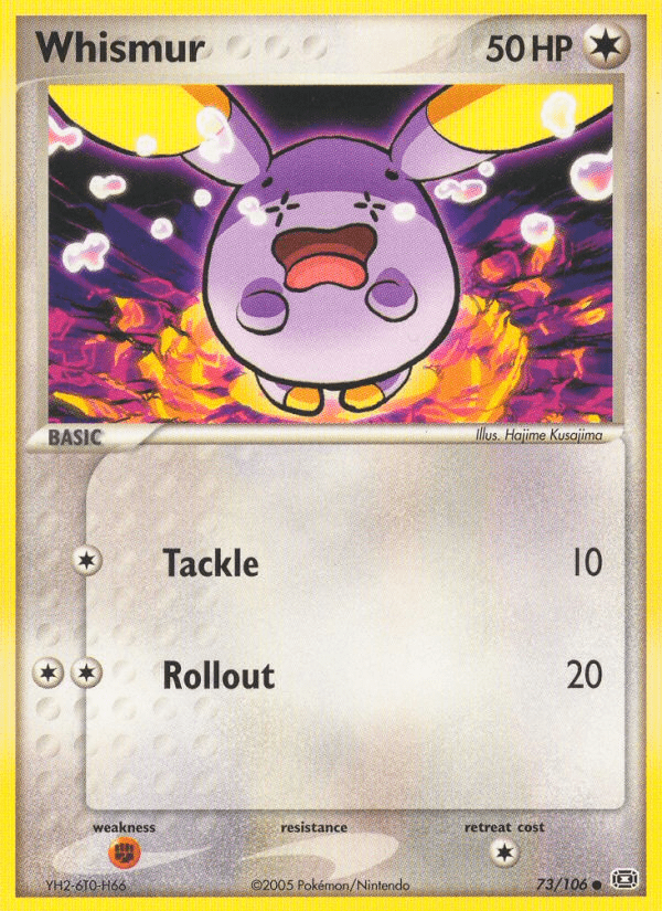 Whismur (73/106) [EX: Emerald] Pokemon Single Pokémon  | Multizone: Comics And Games