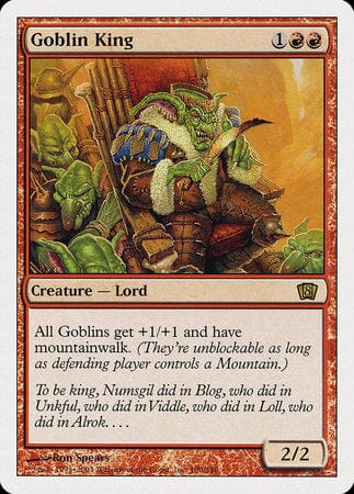 Goblin King [Eighth Edition] MTG Single Magic: The Gathering  | Multizone: Comics And Games