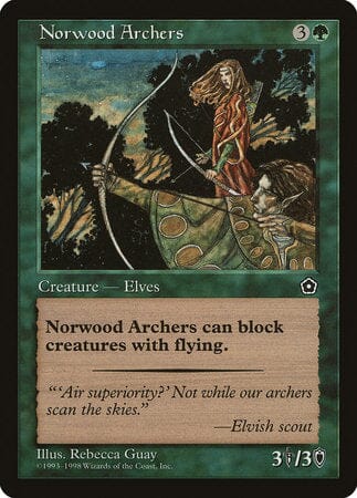 Norwood Archers [Portal Second Age] MTG Single Magic: The Gathering  | Multizone: Comics And Games