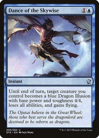 Dance of the Skywise [Dragons of Tarkir] MTG Single Magic: The Gathering  | Multizone: Comics And Games