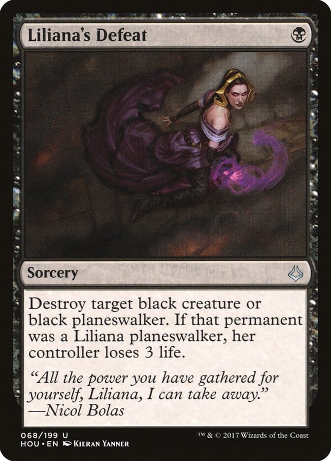 Liliana's Defeat [Hour of Devastation] MTG Single Magic: The Gathering  | Multizone: Comics And Games