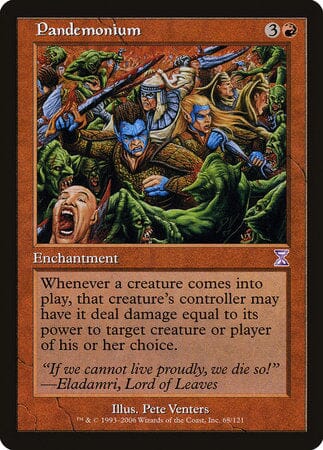 Pandemonium [Time Spiral Timeshifted] MTG Single Magic: The Gathering  | Multizone: Comics And Games