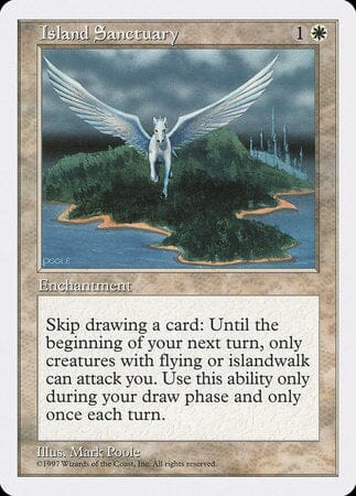 Island Sanctuary [Fifth Edition] MTG Single Magic: The Gathering  | Multizone: Comics And Games