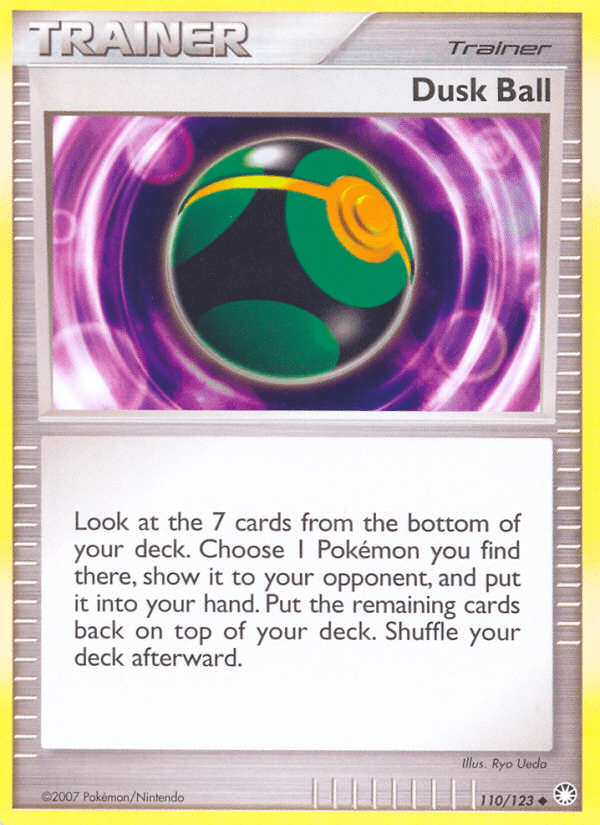 Dusk Ball (110/123) [Diamond & Pearl: Mysterious Treasures] Pokemon Single Pokémon  | Multizone: Comics And Games