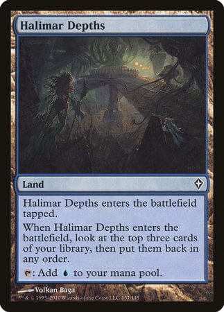 Halimar Depths [Worldwake] MTG Single Magic: The Gathering  | Multizone: Comics And Games